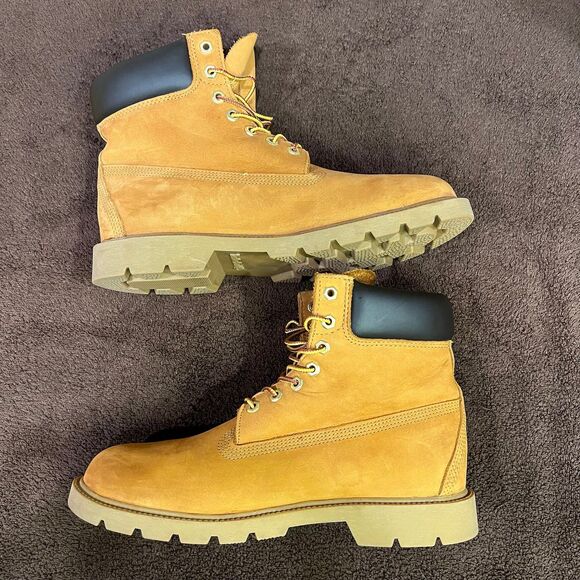 TIMBERLAND Classic Mens 6-Inch Waterproof Boots Size 10.5 - Picture 8 of 11